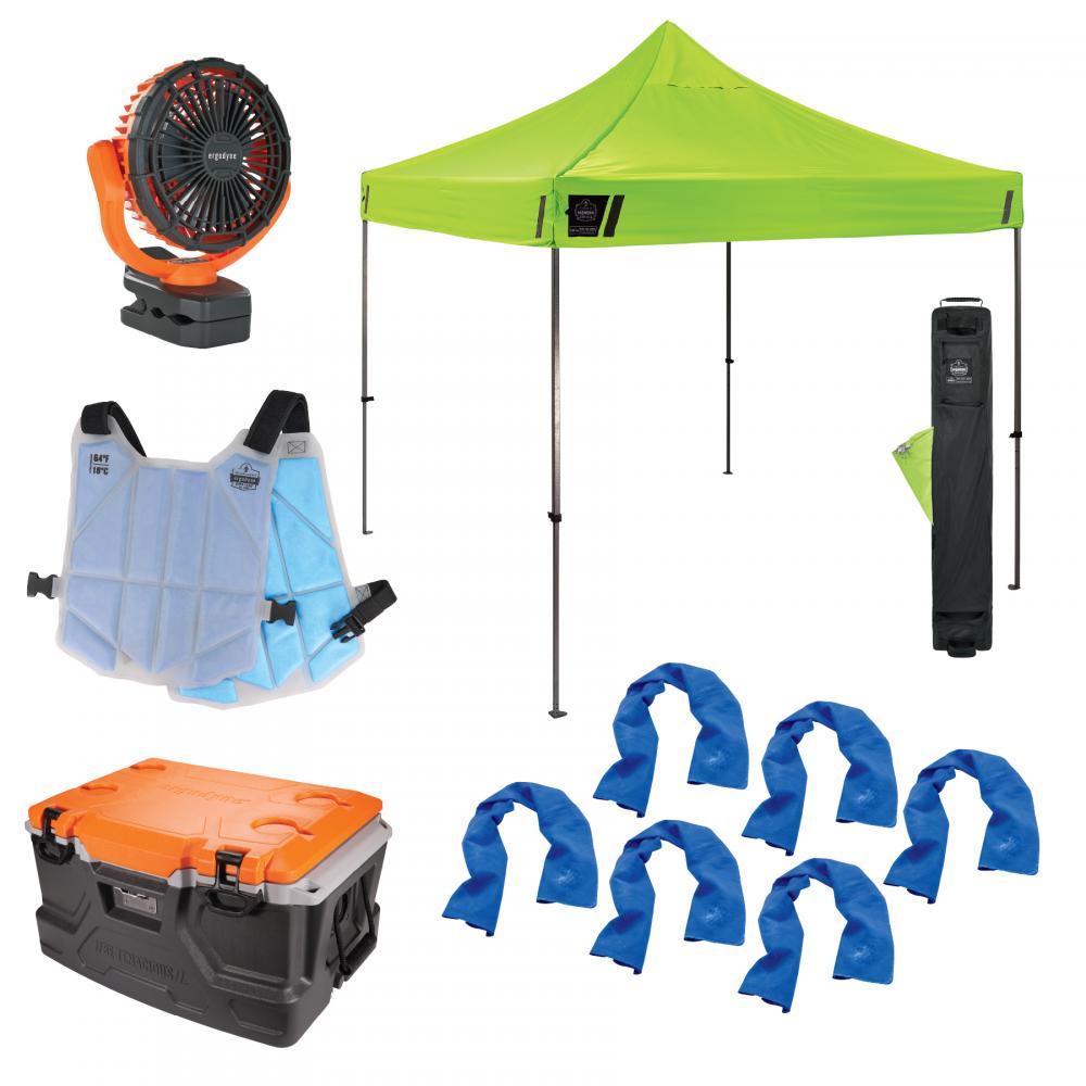 6672 Kit Heat Stress Prevention and Recovery Station Kit