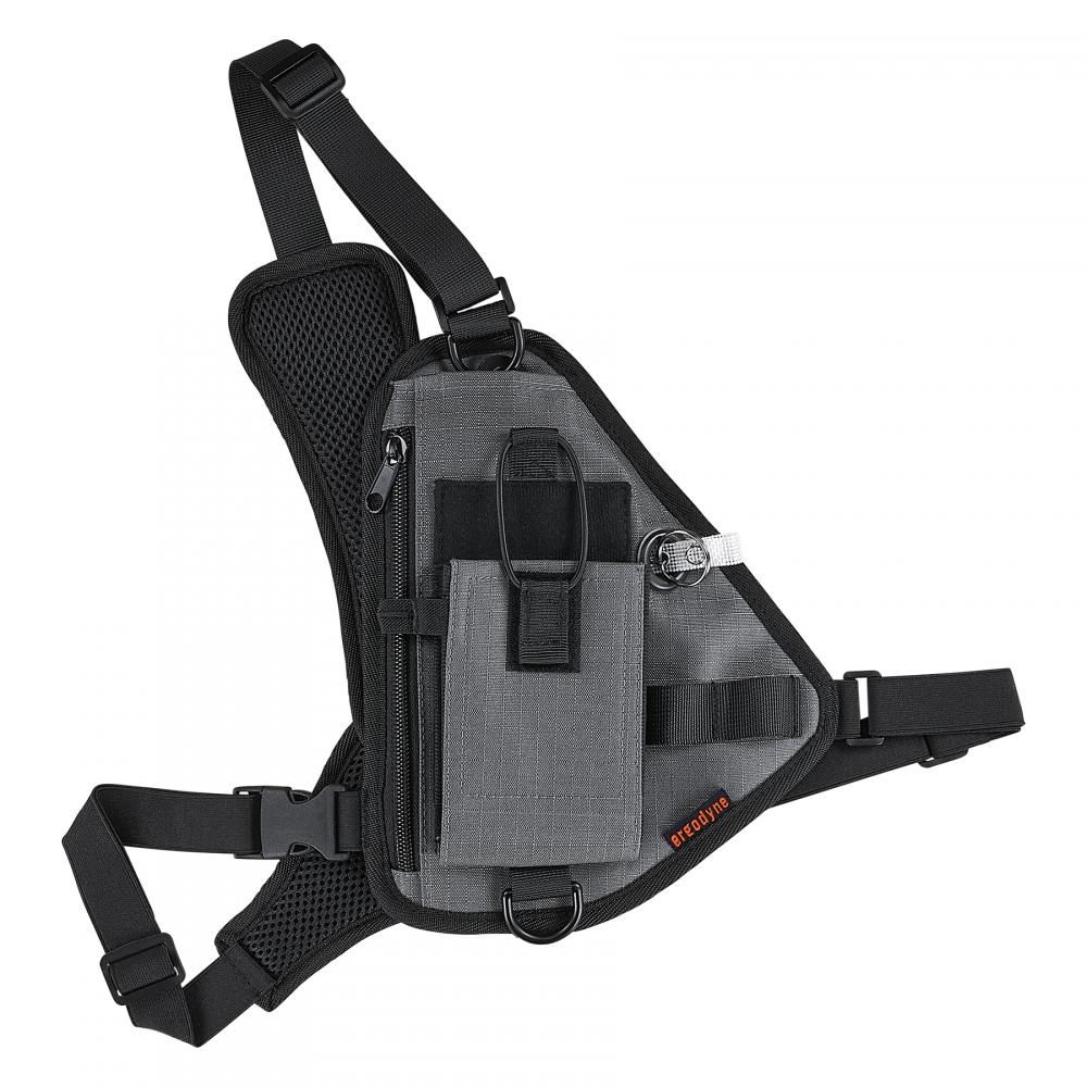 3145 Gray Barcode Scanner Chest Harness