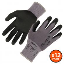 Ergodyne 10366 - 7000 12-pair 2XL Gray Nitrile-Coated Gloves Microfoam Palm
