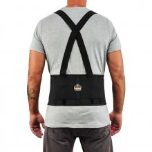 Ergodyne 11098 - 1650 4XL Black Elastic Back Support Brace