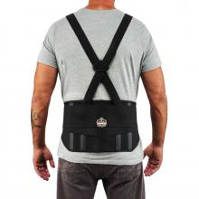 Ergodyne 11108 - 1600 4XL Black Standard Elastic Back Support