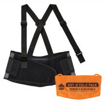 Ergodyne 11126 - 1675 4XL Black Back Support Brace with Cooling Warming Pack