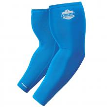Ergodyne 12183 - 6690 M Blue Cooling Arm Sleeves Performance Knit Pair