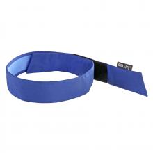 Ergodyne 12577 - 6705CT Solid Blue Cooling Bandana Headband - PVA - HL