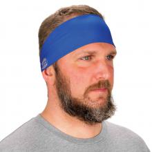 Ergodyne 12701 - 6634 Blue Cooling Headband - Performance Knit