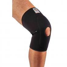 Ergodyne 16536 - 615 2XL Black Knee Sleeve - Open Patella Anterior Pad