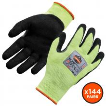 Ergodyne 17826 - 7041 144-pair 2XL Lime ANSI A4 Nitrile Coated CR Gloves
