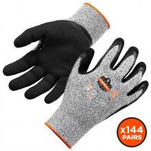 Ergodyne 17886 - 7031 144-pair 2XL Gray ANSI A3 Nitrile-Coated CR Gloves