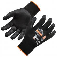 Ergodyne 17951 - 7001 1-pair XS Black Nitrile Coated Gloves