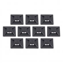 Ergodyne 19702 - 3701 10-pack Black Mini Adhesive Mount Replacements - 2lbs / 0.9kg