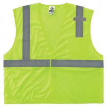Ergodyne 21029 - 8210HL 4XL/5XL Lime Class 2 Economy Mesh Vest - HL