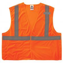 Ergodyne 21061 - 8215BA XS Orange Class 2 Economy Breakaway Mesh Vest