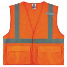 Ergodyne 21133 - 8220HL S/M Orange Class 2 Standard Mesh Vest - HL