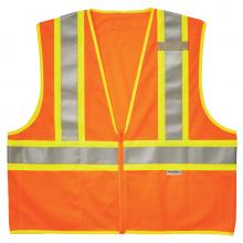 Ergodyne 21313 - 8230Z S/M Orange Class 2 Two-Tone Mesh Vest