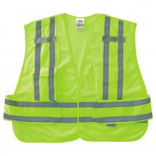 Ergodyne 21367 - 8244PSV 3XL+ Lime Class 2 Expandable Public Safety Vest