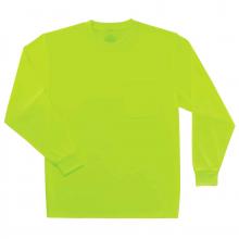 Ergodyne 21582 - 8091 S Lime Non-Certified Hi-Vis Long Sleeve Shirt