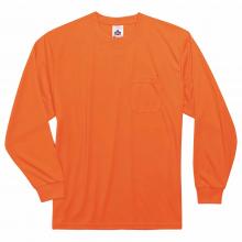 Ergodyne 21599 - 8091 5XL Orange Non-Certified Hi-Vis Long Sleeve Shirt