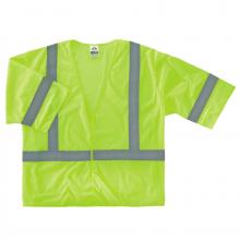 Ergodyne 22029 - 8310HL 4XL/5XL Lime Class 3 Economy Vest - HL