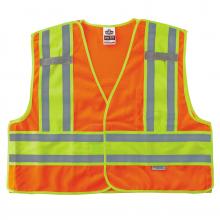 Ergodyne 23383 - 8245PSV S/M Orange Class 2 Public Safety Vest