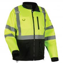 Ergodyne 23422 - 8351 S Lime Hi-Vis Windbreaker Water-Resistant Jacket