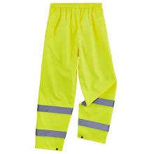 Ergodyne 25342 - 8916 S Lime Class E Lightweight Hi-Vis Rain Pants