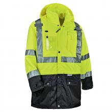 Ergodyne 25372 - 8386 S Lime Hi-Vis Shell Jacket
