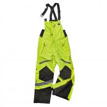 Ergodyne 25522 - 8928 S Lime Class E Hi-Vis Insulated Bibs