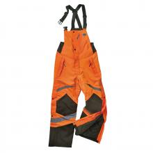 Ergodyne 25639 - 8928 5XL Orange Class E Hi-Vis Insulated Bibs