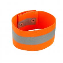 Ergodyne 29011 - 8001 S/M Orange Hi-Vis Arm Leg Band - Snap Closure