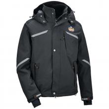 Ergodyne 41118 - 6466 4XL Black Thermal Jacket - 500D Nylon Shell