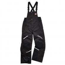 Ergodyne 41218 - 6471 4XL Black Thermal Bibs - 500D Nylon Shell