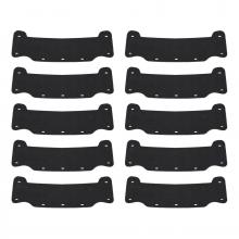 Ergodyne 60234 - 8990 Black Hard Hat Sweatband Replacement 10-Pack
