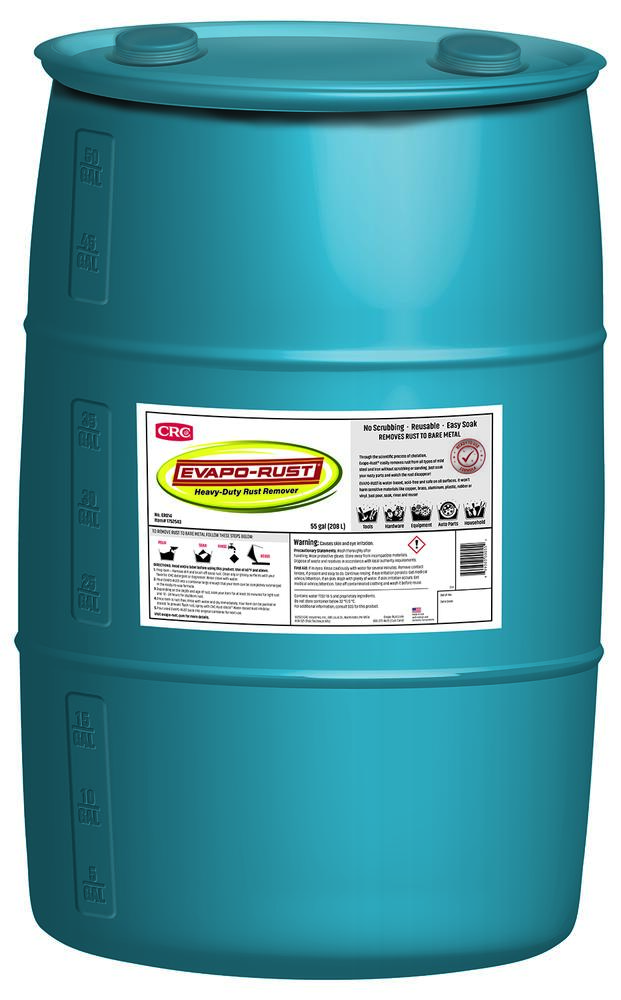 CRC Evapo-Rust® Super Safe Rust Remover, 208 L