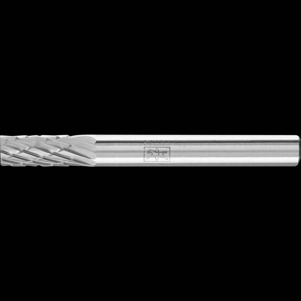 PFERD Carbide Bur SA-1 Cylindrical Uncut End Double Cut 1/4&#34; x 5/8&#34; x 1/4&#34; Shank