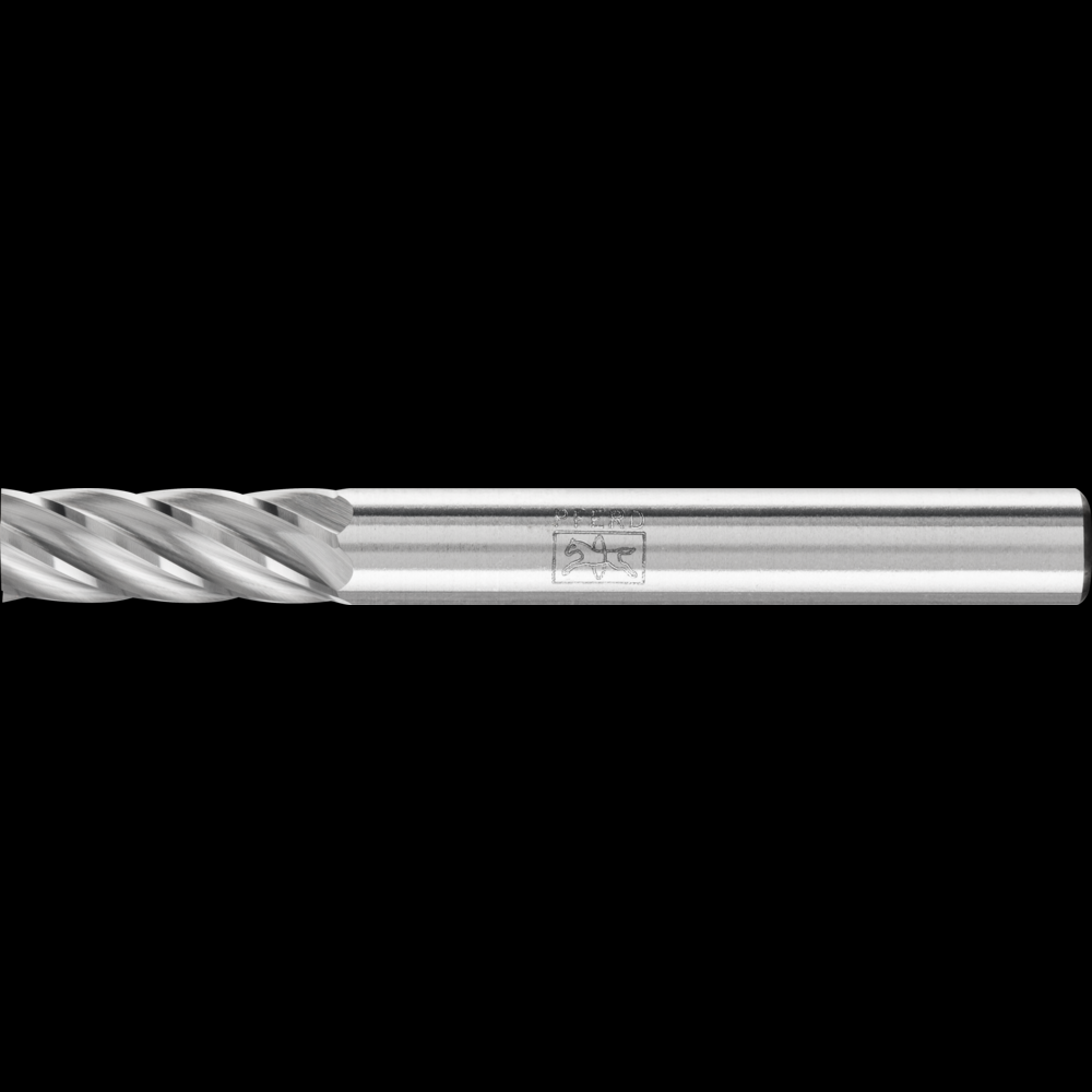 PFERD Carbide Bur SA-1 Cylindrical Uncut End INOX Cut 1/4&#34; x 5/8&#34; x 1/4&#34; Shank