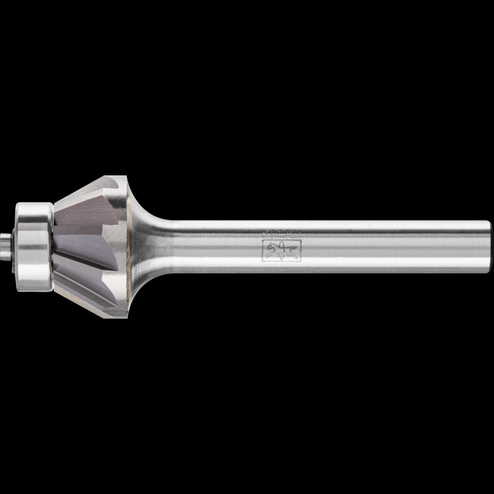PFERD Bearing Carbide Bur SJ-6 EDGE Cut 30° 5/8&#34; x 3/16&#34;, 1/4&#34; Shank