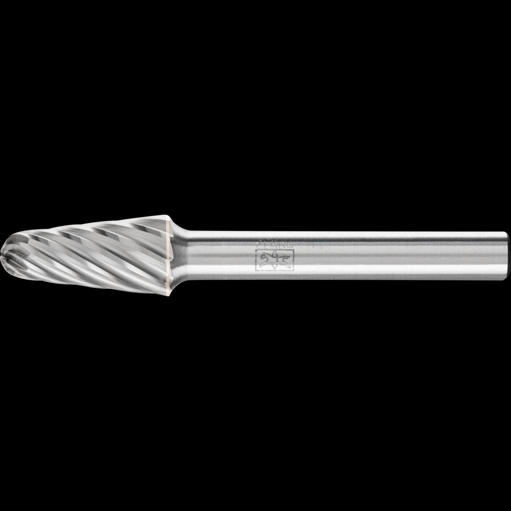 PFERD Carbide Bur SL-3 14° Taper INOX Cut 3/8&#34; x 1-1/16&#34; x 1/4&#34; Shank