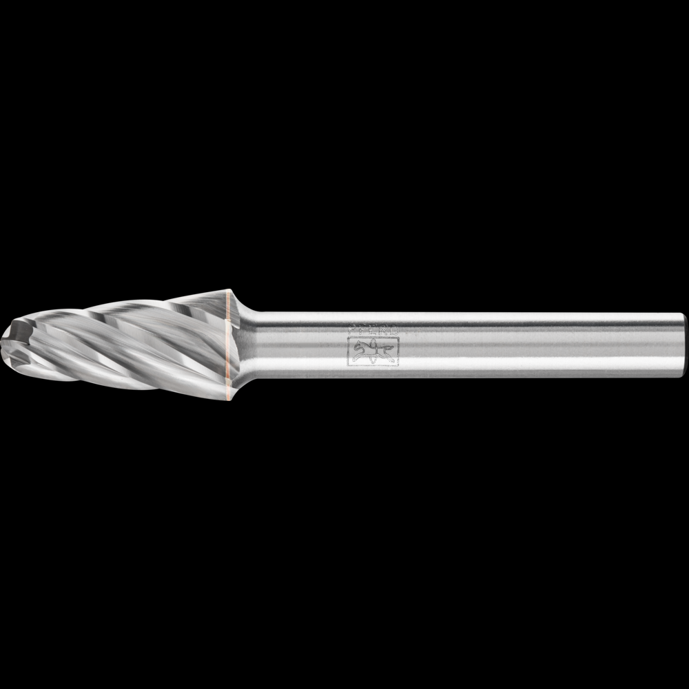 PFERD HICOAT® Carbide Bur SL-3 14° Taper ALU Cut 3/8&#34; x 17/16&#34; x 1/4&#34; Shank