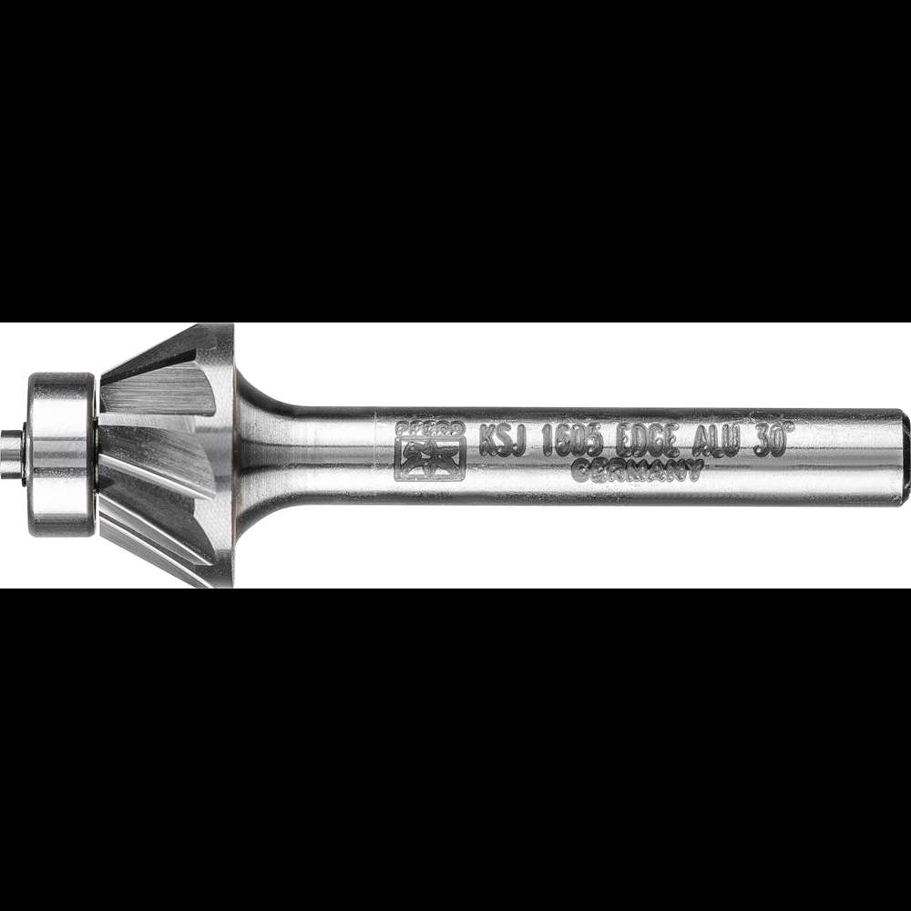 PFERD Bearing Carbide Bur SJ-6 EDGE Cut 30° 5/8&#34; x 3/16&#34;, 1/4