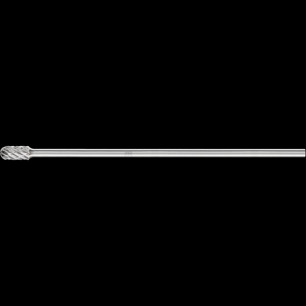 PFERD Carbide Bur SC-3 L6 Cylindrical Radius End STEEL Cut 3/8&#34; x 3/4&#34; x 1/4&#34; Shank