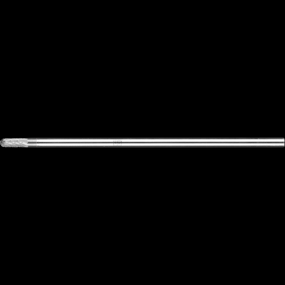 PFERD Carbide Bur SC-1L6 Cylindrical Radius End Double Cut 1/4&#34; x 5/8&#34; x 1/4&#34; Shank
