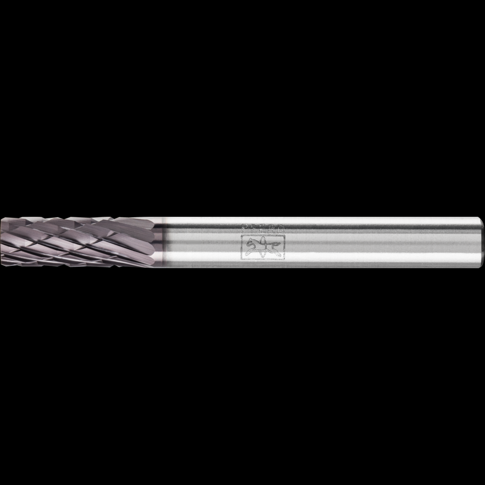 PFERD HICOAT® Carbide Bur SA-1 Cylindrical Uncut End DC 1/4&#34; x 5/8&#34; x 1/4&#34; Shank