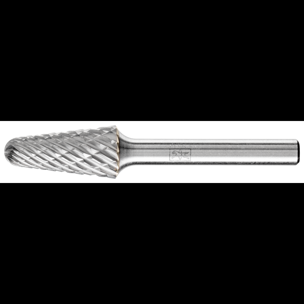 PFERD Carbide Bur SL-4 14° Taper OMNI Double Cut 1/2&#34; x 9/8&#34; x 1/4&#34; Shank