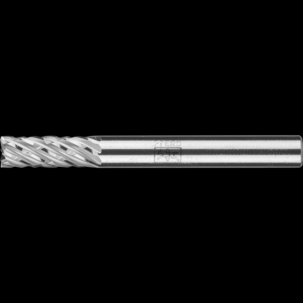 PFERD Carbide Bur SA-1 Cylindrical Uncut End OMNI Double Cut 1/4&#34; x 5/8&#34; x 1/4&#34; Shank