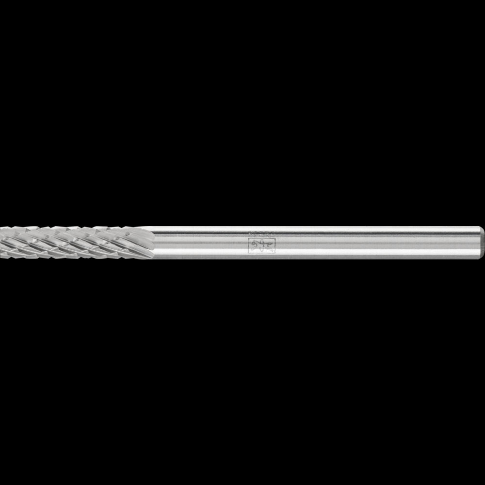 PFERD Carbide Bur SA-43 Cylindrical Uncut End Double Cut 1/8&#34; x 1/2&#34; x 1/8&#34; Shank