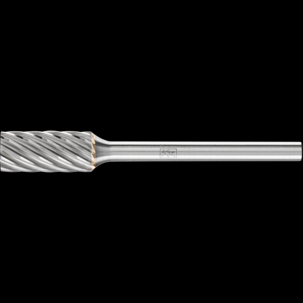 PFERD Carbide Bur SA-51 Cylindrical Uncut End INOX Cut 1/4&#34; x 1/2&#34; x 1/8&#34; Shank