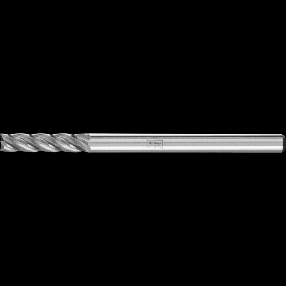 PFERD Carbide Bur SB-43 Cylindrical End Cut ALU Cut 1/8&#34; x 1/2&#34; x 1/8&#34; Shank