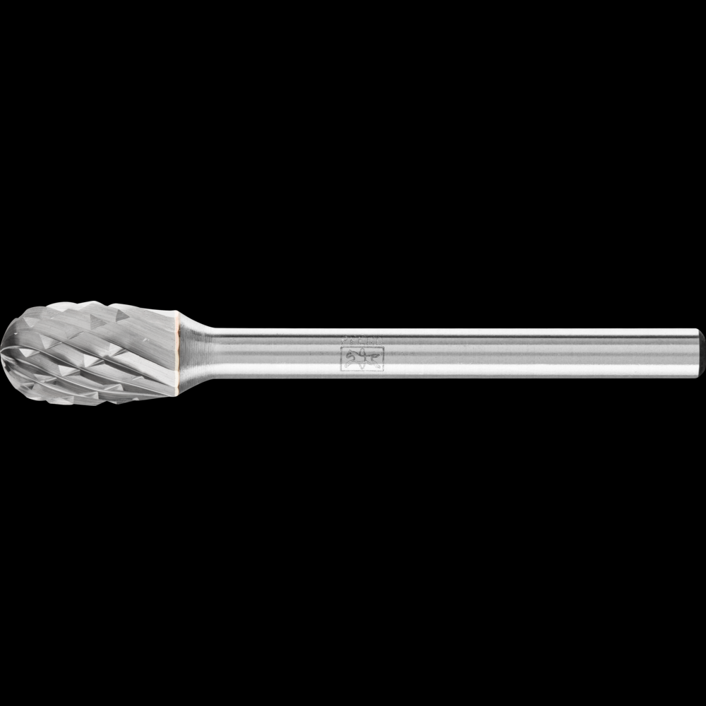 PFERD Carbide Bur SE-51 Oval Shape Double Cut 1/4&#34; x 3/8&#34; x 1/8&#34; Shank