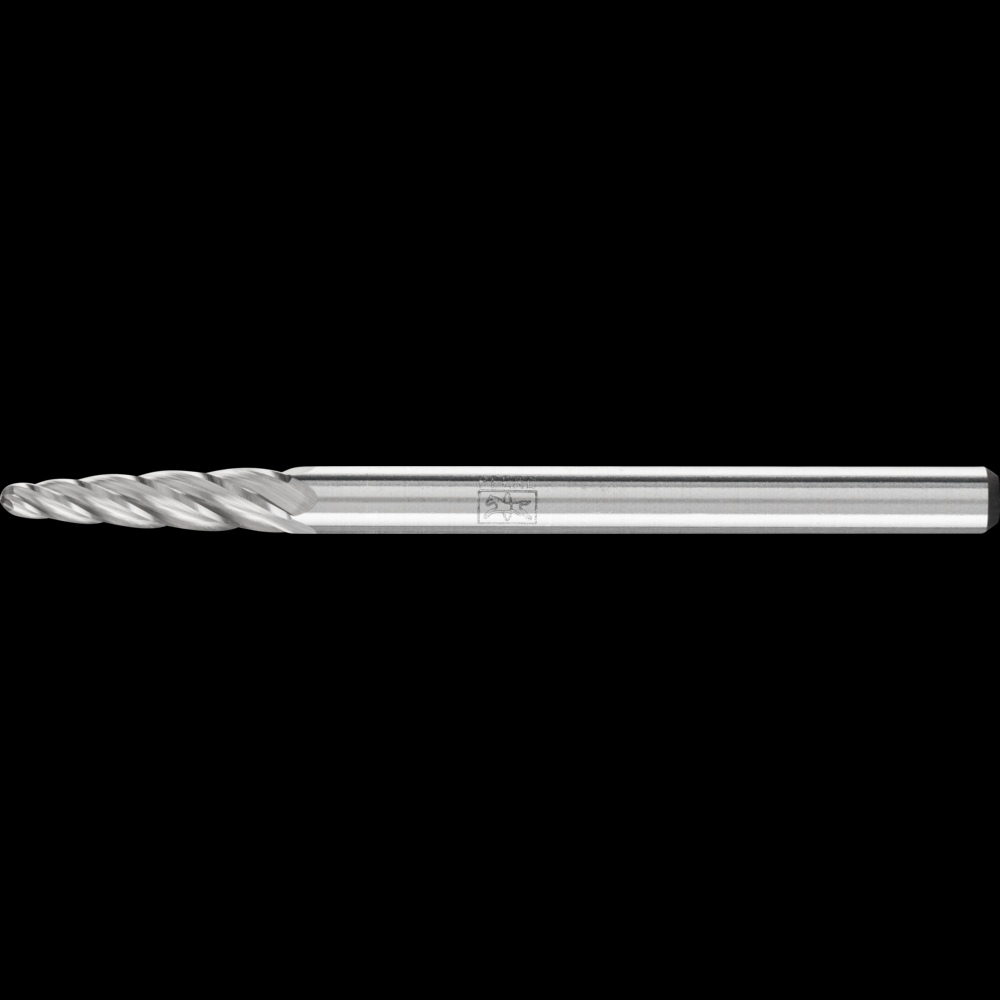 PFERD Carbide Bur SF-42 Tree Shape ALU Cut 1/8&#34; x 1/2&#34; x 1/8&#34; Shank