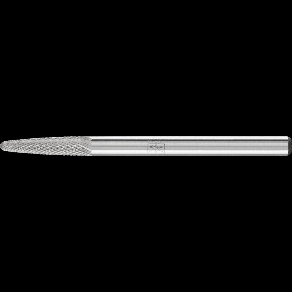 PFERD Carbide Bur SF-42 Tree Shape MICRO Cut 1/8&#34; x 1/2&#34; x 1/8&#34; Shank